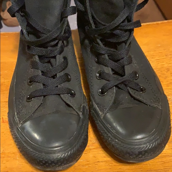 Black monochrome converse - Picture 2 of 3